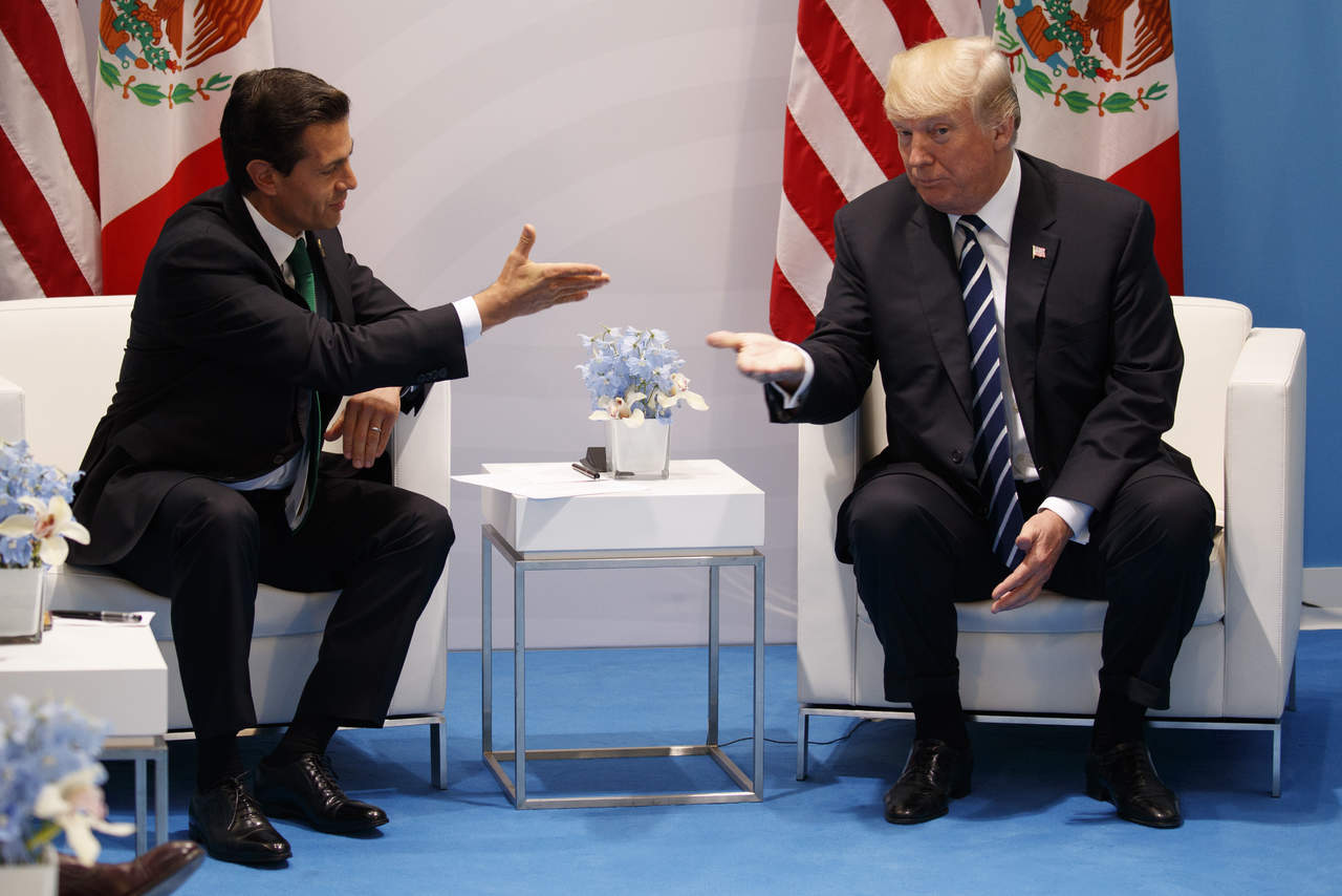 México pagará por el muro: Trump tras reunión con EPN