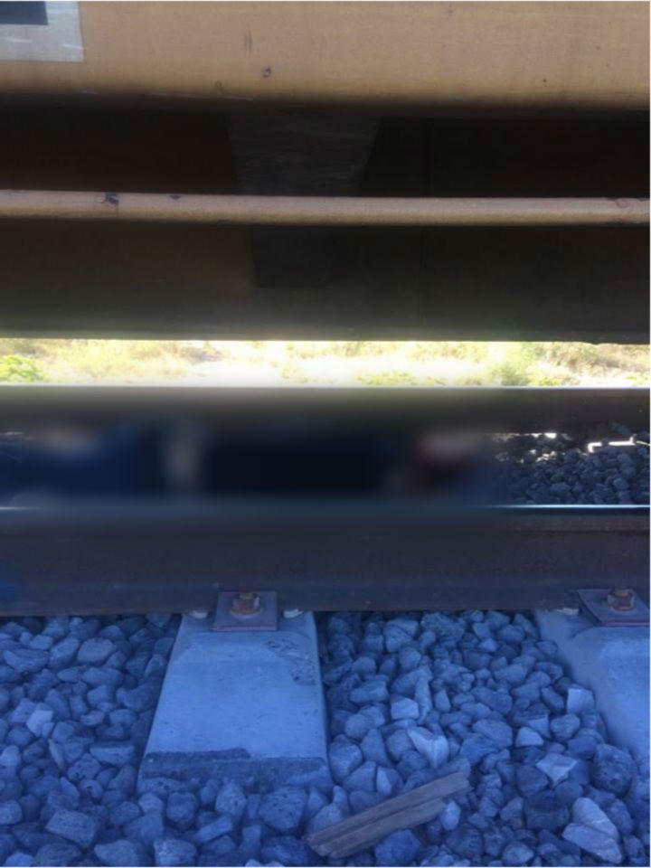 Muere arrollado por el tren en el municipio de Nava