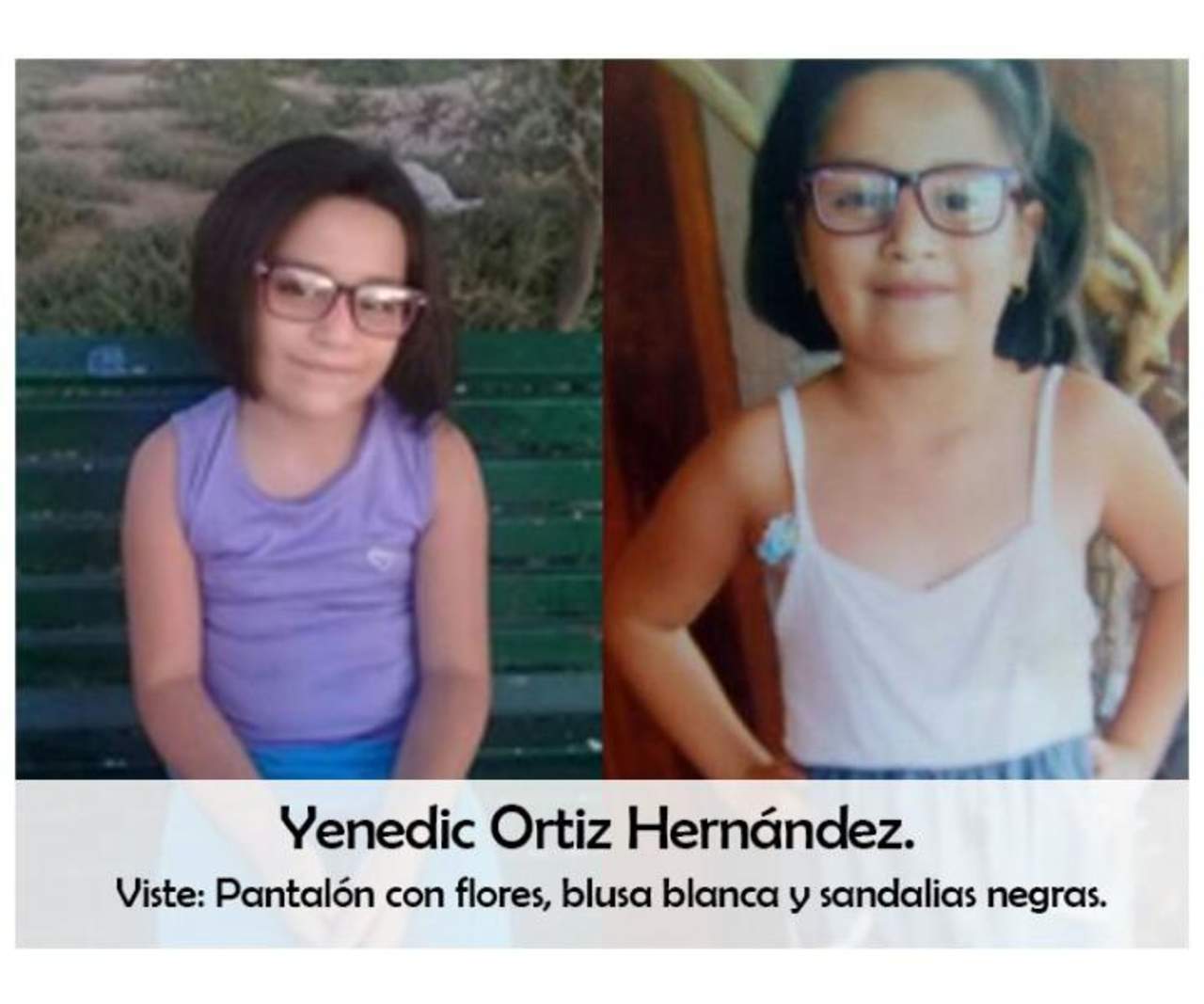 Piden apoyo para localizar a menor desaparecida en Torreón