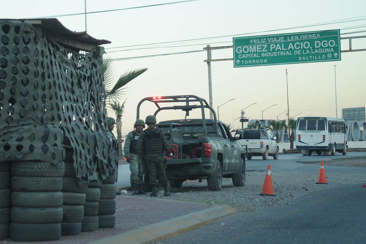 Ejército permanecerá en las calles de La Laguna de Durango
