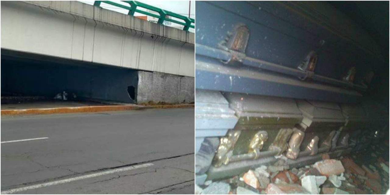 Encuentran 17 ataúdes debajo de puente en Tlalnepantla