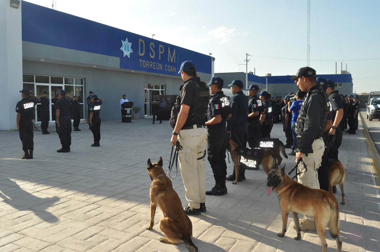 Escuadrón Canino de la Policía de Torreón logra rescate en CDMX