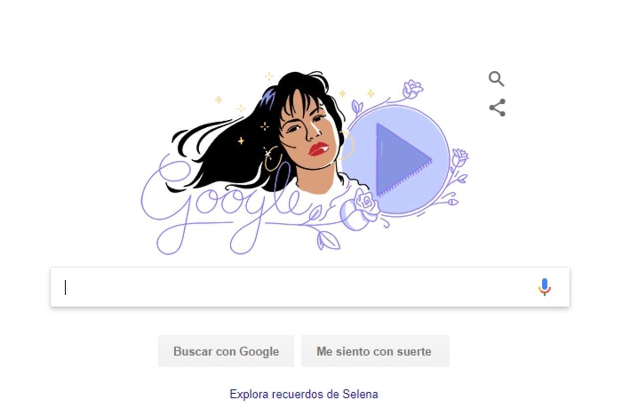¿Por qué Google dedicó un 'doodle' a Selena hoy?
