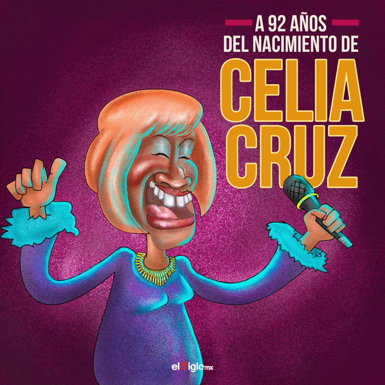 1925: Nace Celia Cruz, cantante cubana famosa internacionalmente