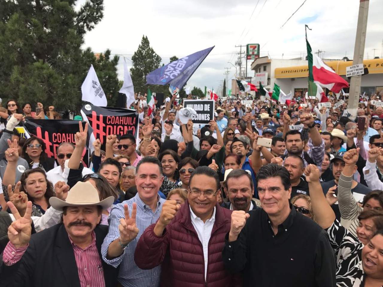 Frente por un Coahuila Digno convoca a concentración en Torreón