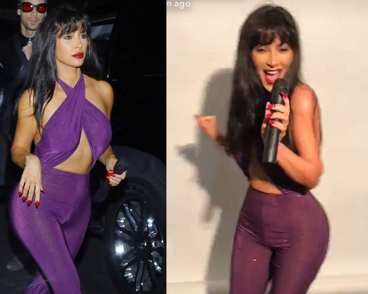 Kim Kardashian se transforma en Selena