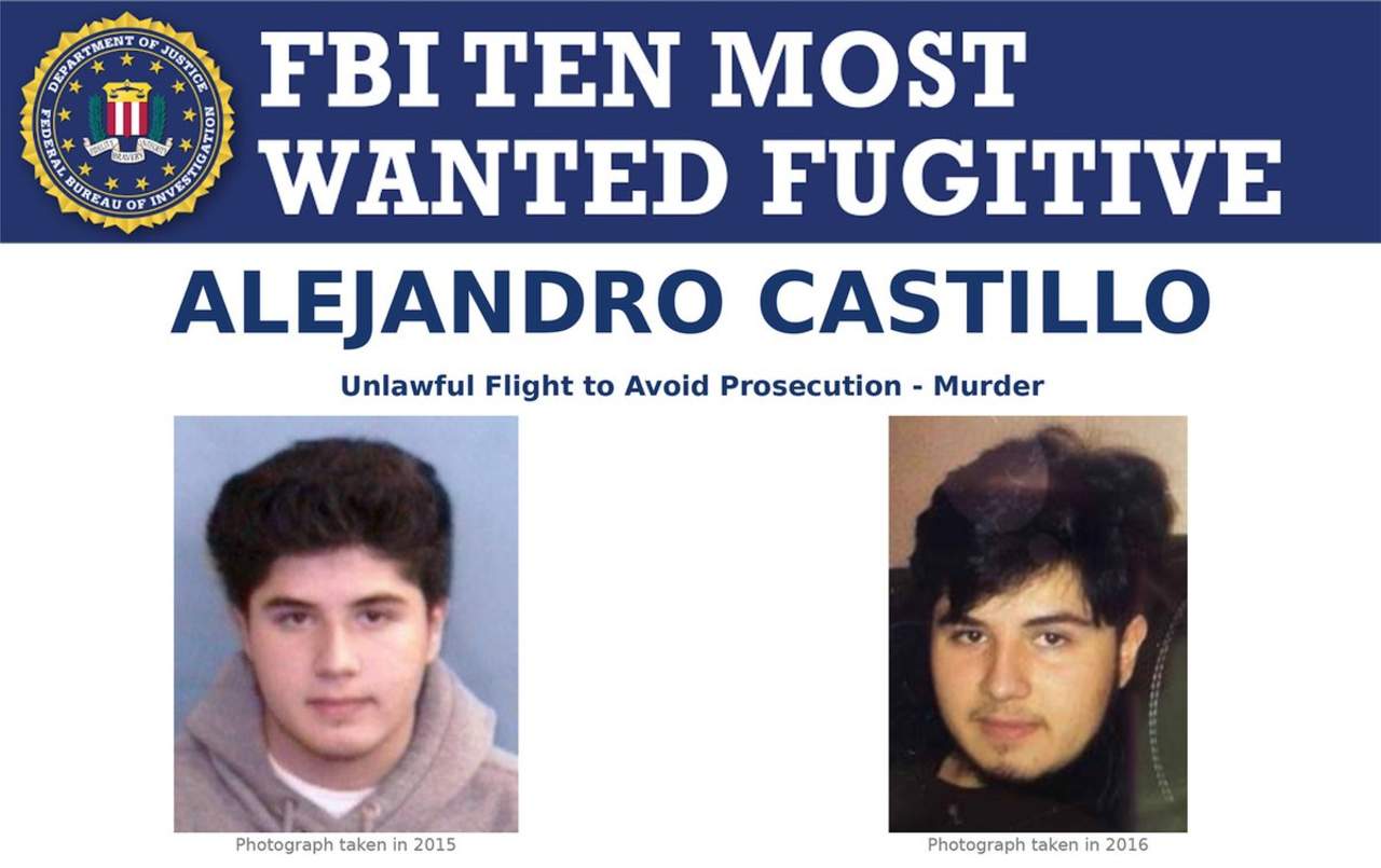Ofrece FBI 100 mil dólares por hispano escondido en México
