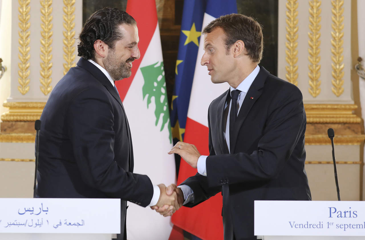 Primer ministro libanés acepta oferta de Macron de viajar a Francia