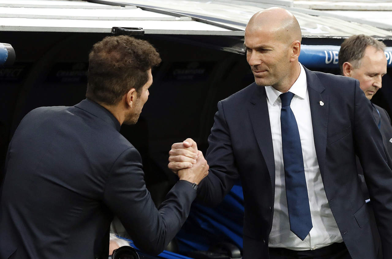 Simeone y Zidane apuestan por las alineaciones previstas