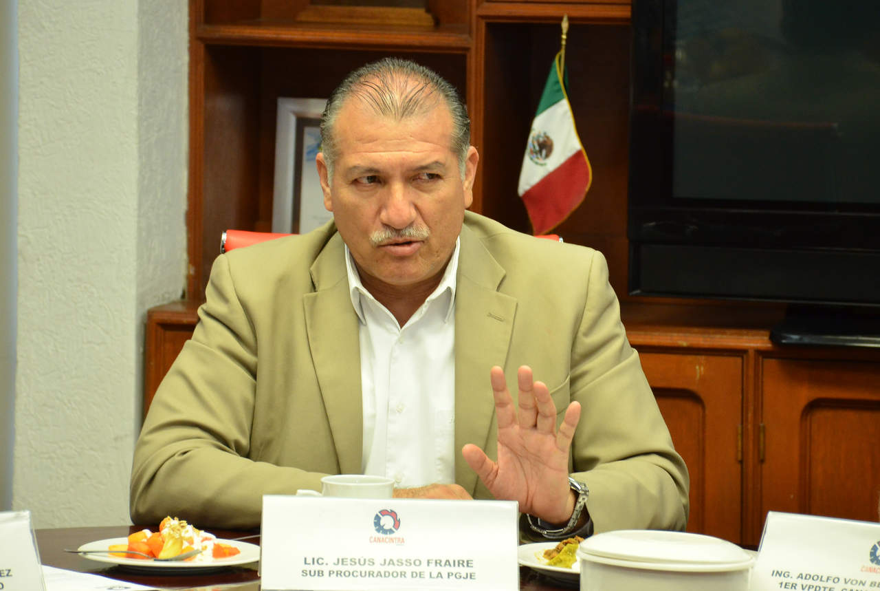Jasso Fraire deja cargo como delegado de Fiscalía General del Estado de Coahuila