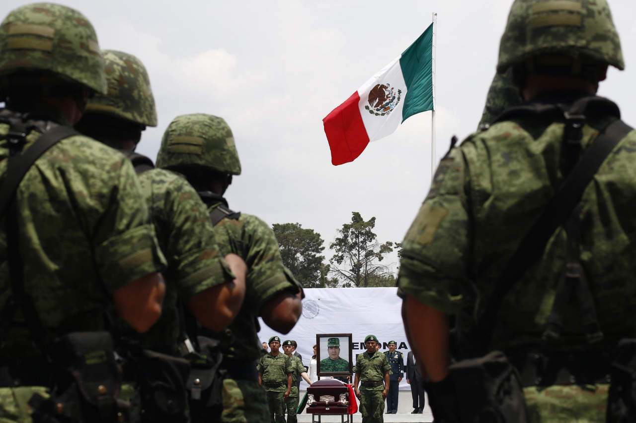Murieron 38 militares en la guerra contra el narco en 2017