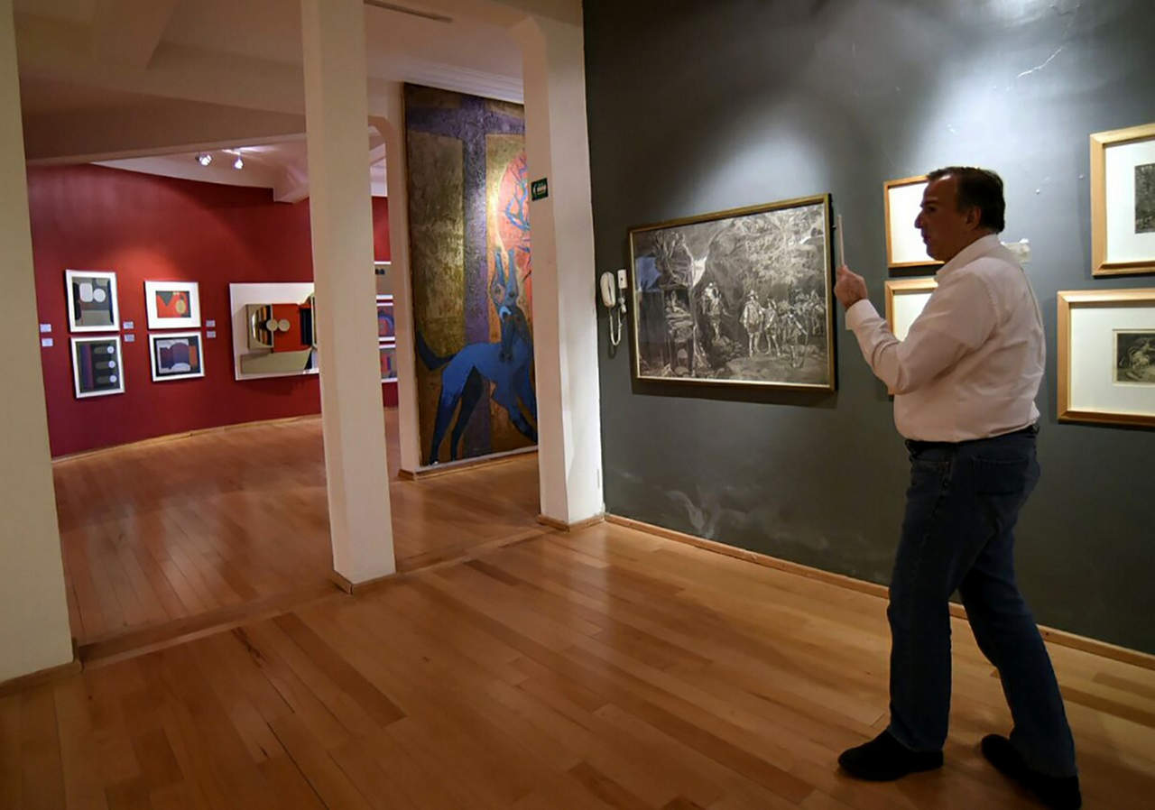 Meade recorre museo Francisco Goitia de Zacatecas
