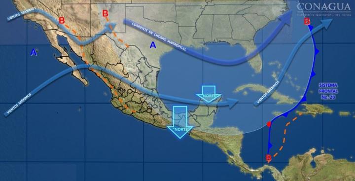 Coahuila enfrentará 8 frentes fríos en enero