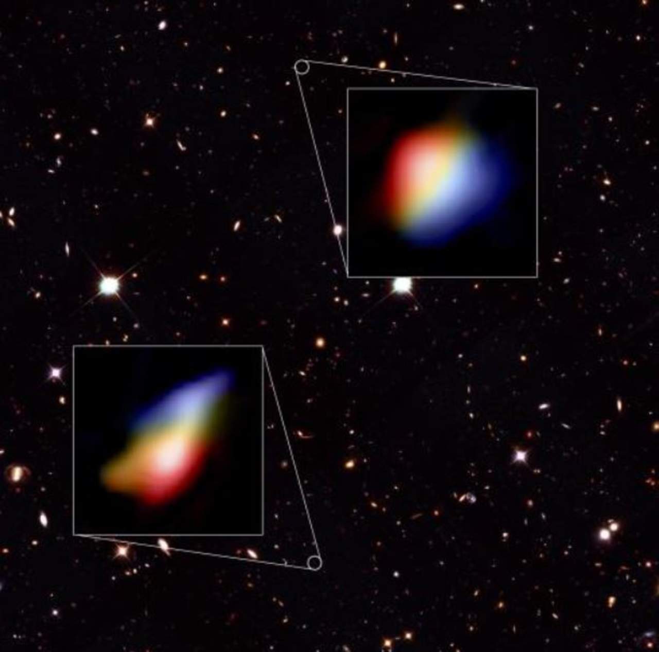Astrónomos miden por primera vez el movimiento de las 'galaxias-bebé'