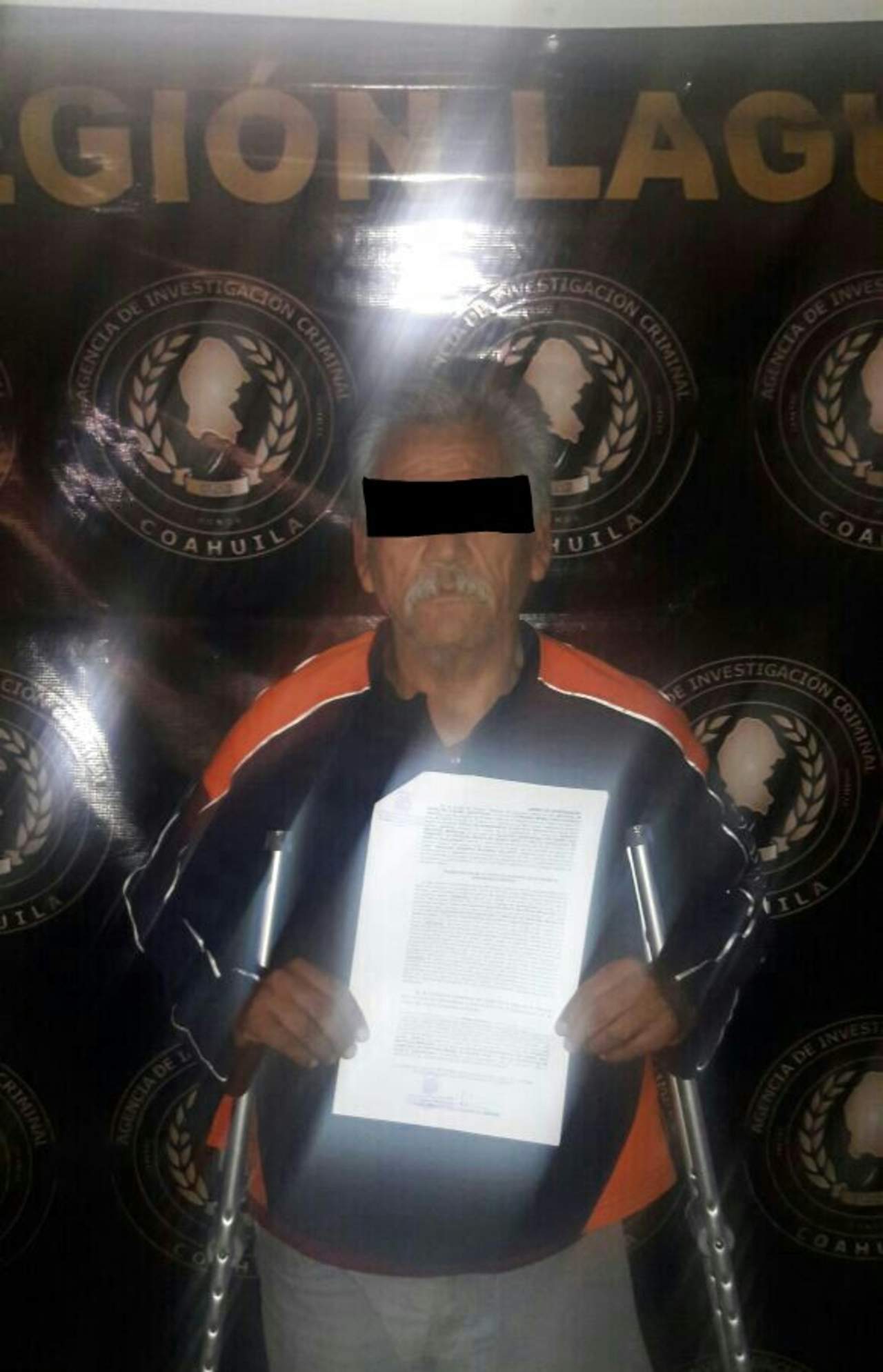Detienen a adulto mayor acusado de violar a menor de 15 años en Torreón