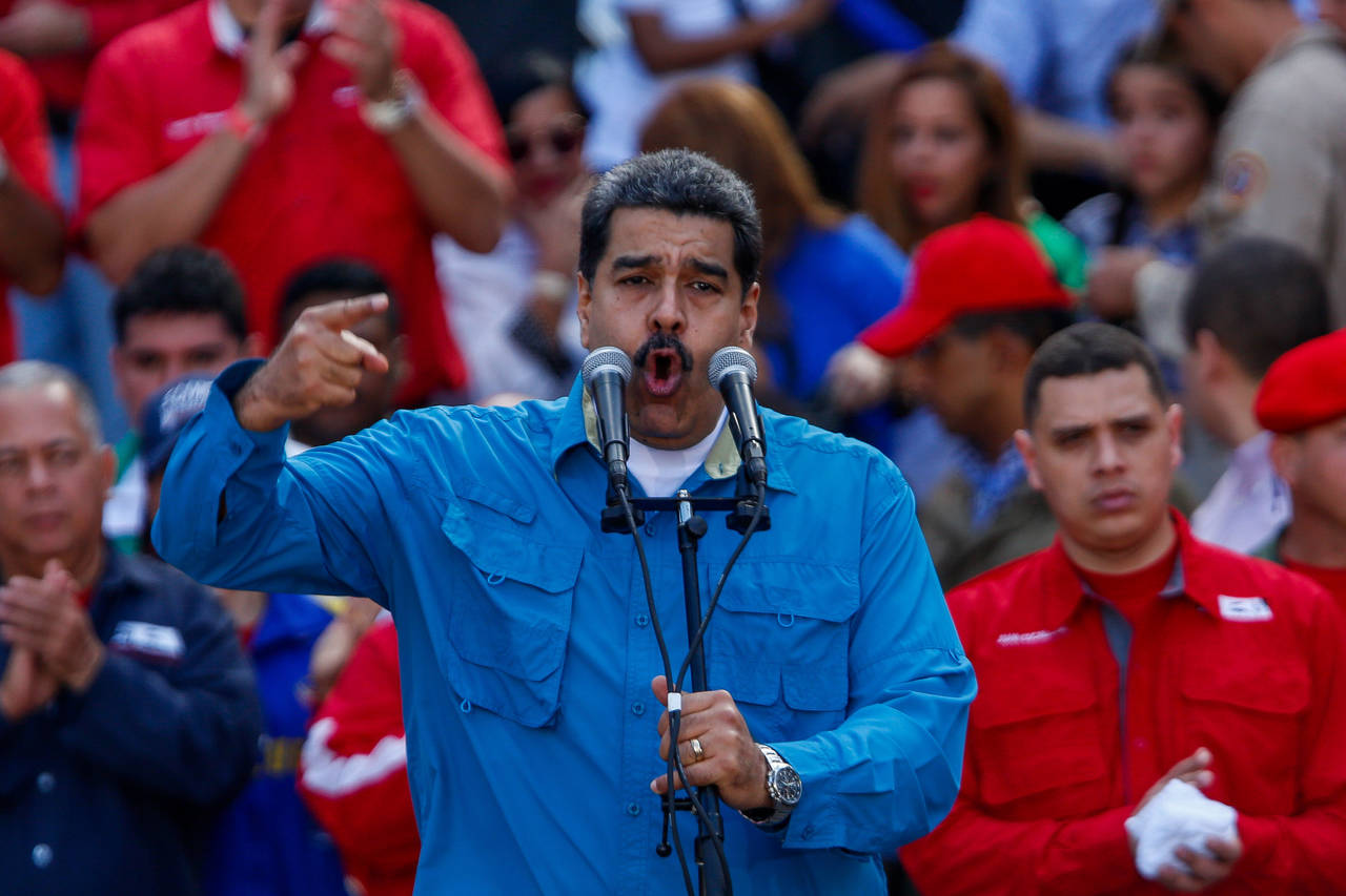 Maduro se proclama 'candidato obrero'