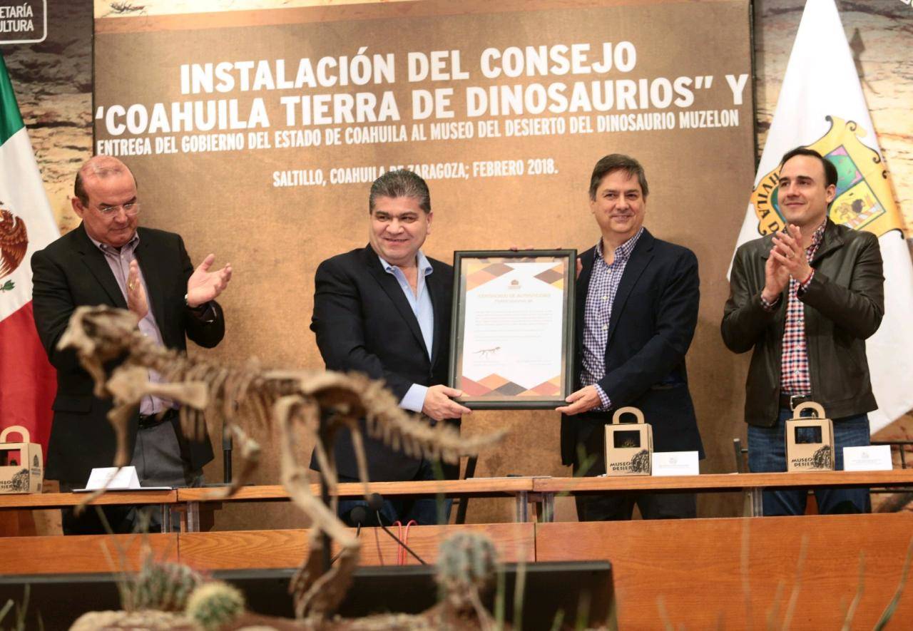 Asume consejo Coahuila Tierra de Dinosaurios