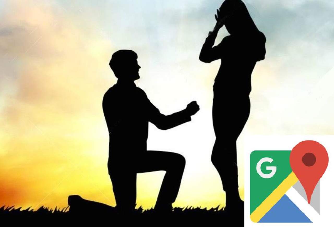 Encuentran propuesta de matrimonio en Google Maps