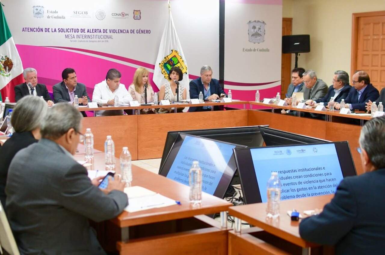 Instalan mesa interinstitucional para atender solicitud de Alerta de Género