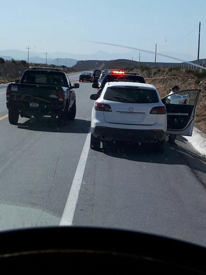 Atacan a elemento de Fuerza Coahuila en carretera 57