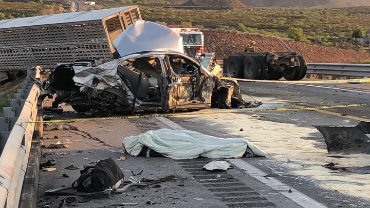 Muere conductor en brutal choque en Saltillo