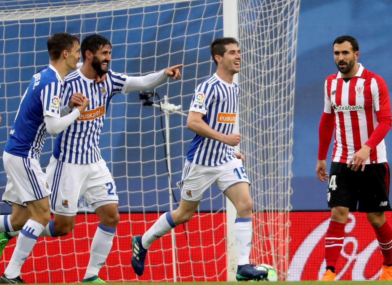 Sin Héctor Moreno, Real Sociedad se lleva el 'derbi vasco'