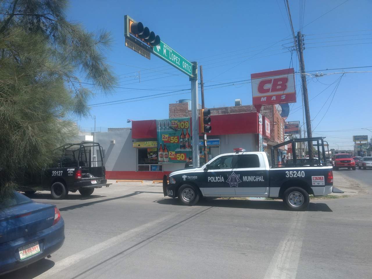 Asaltan tienda de conveniencia en Centro de Torreón
