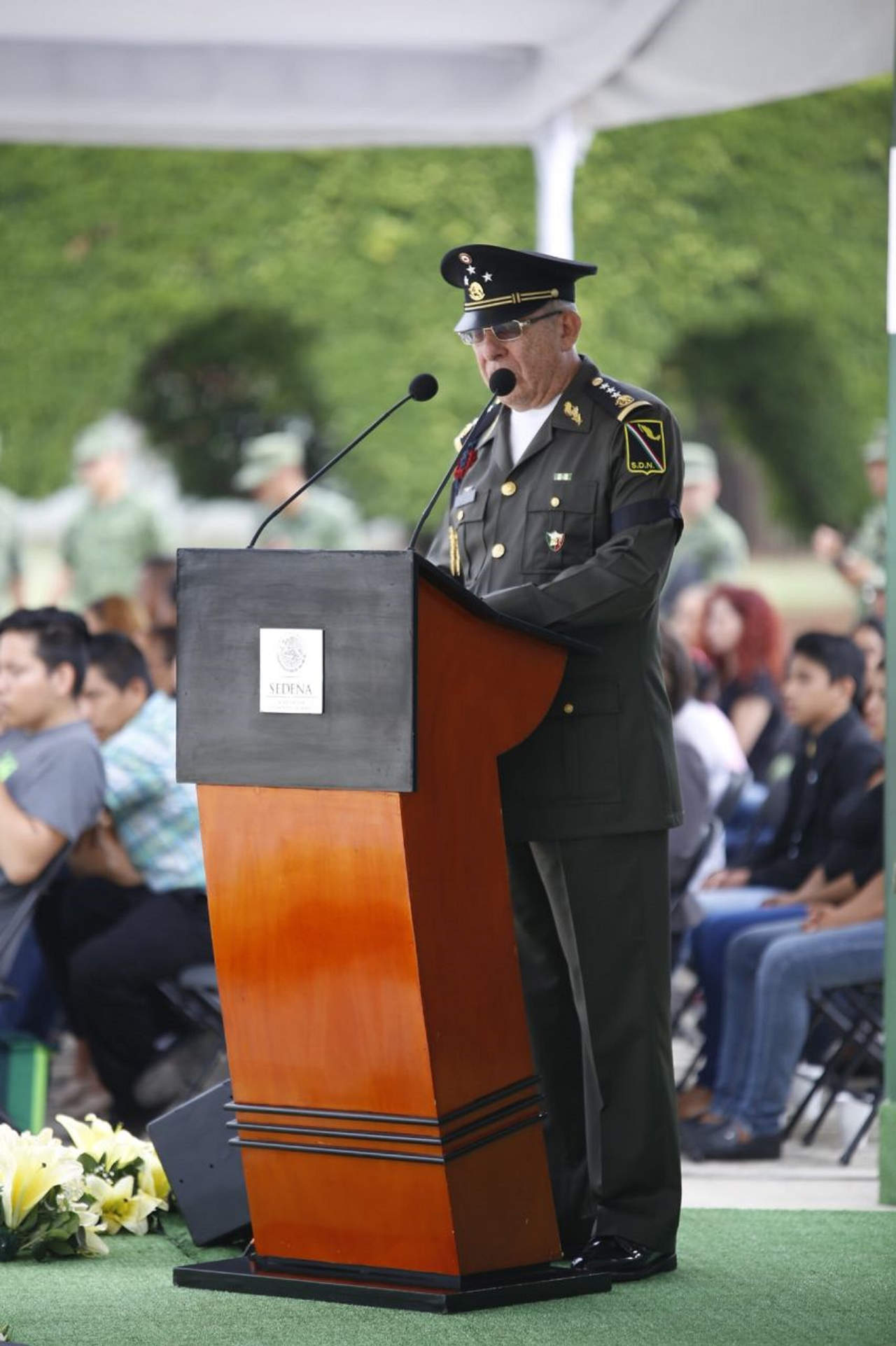 Rinden homenaje a militares fallecidos en Guerrero