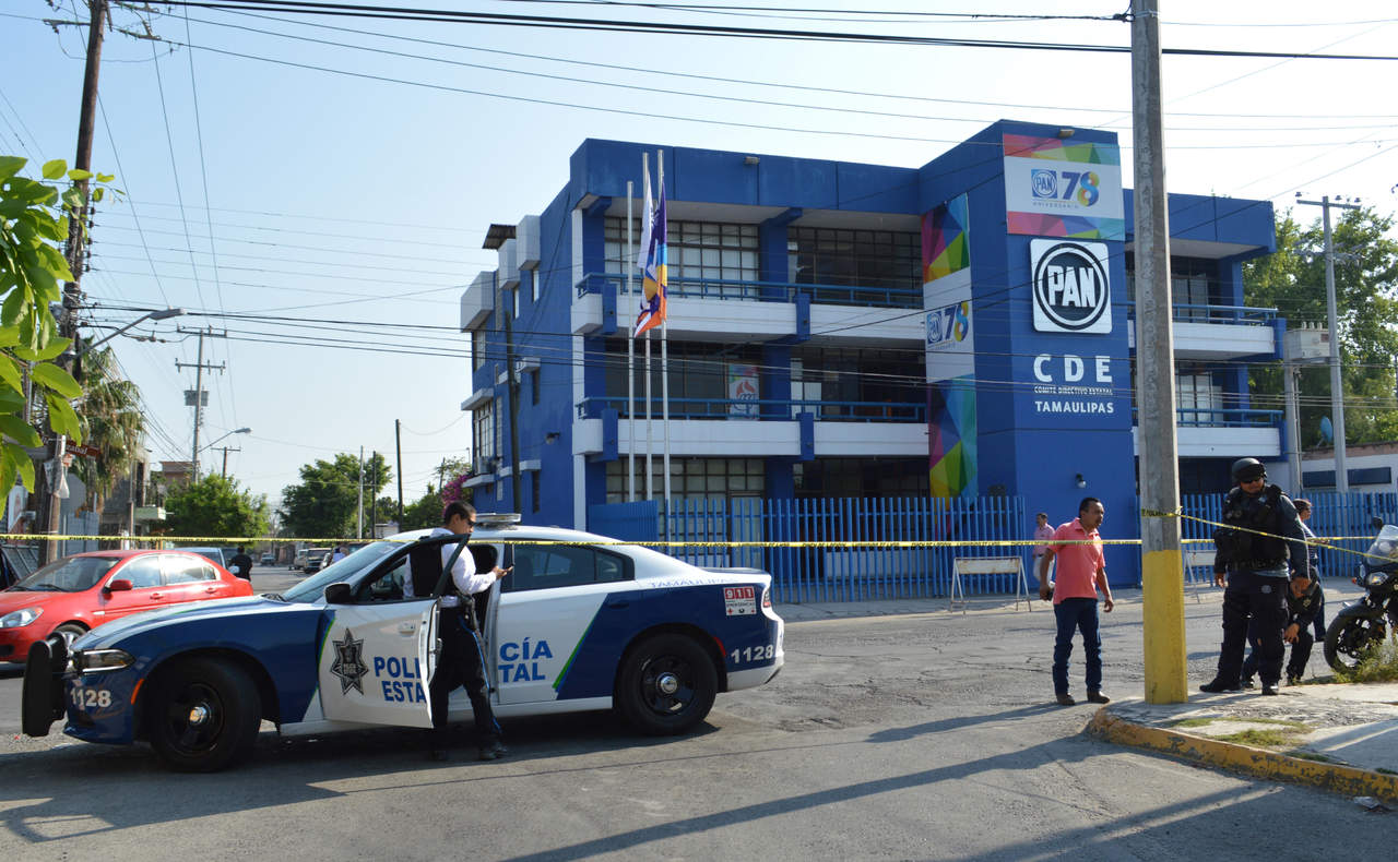 Condenan atentado contra sede del PAN en Tamaulipas