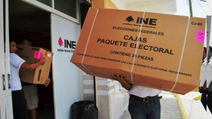 Llegan paquetes electorales a Monclova