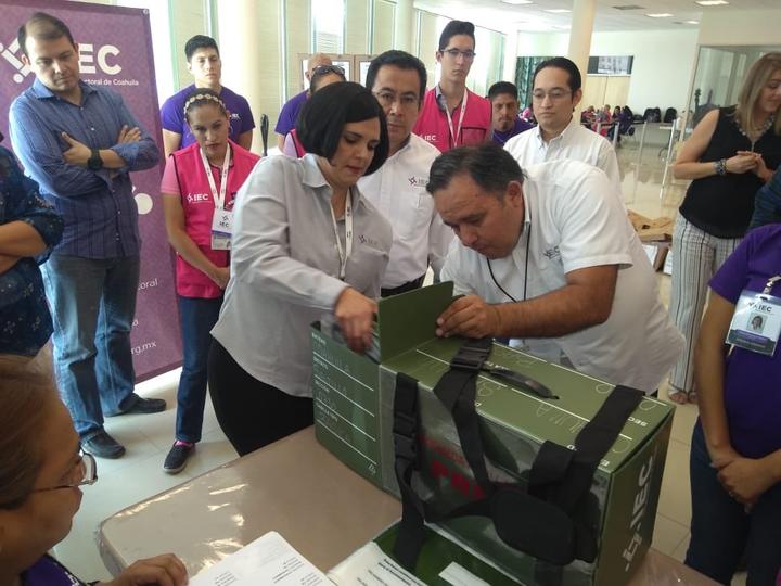 Inicia conteo de boletas electorales en Coahuila