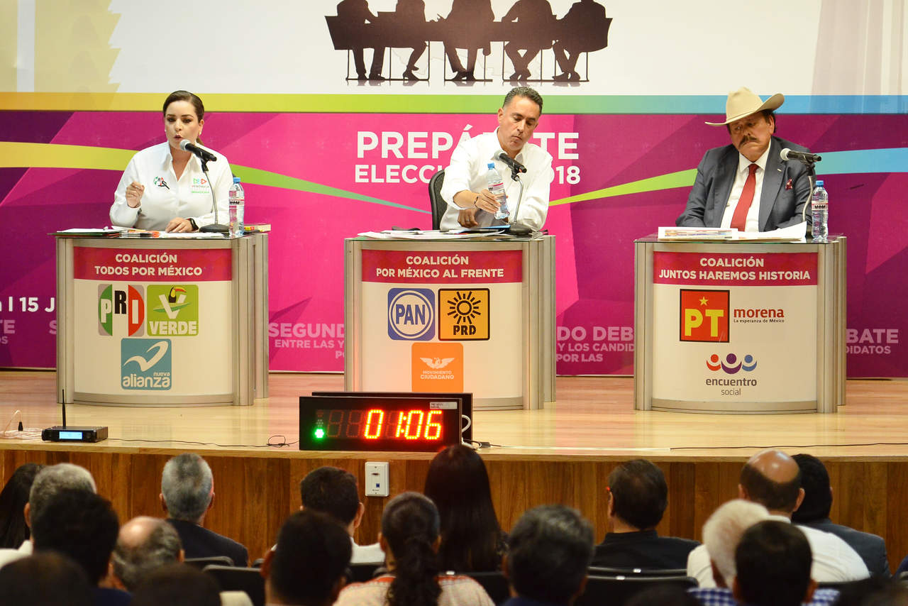 Seguridad, tema central en debate de senadores por Coahuila