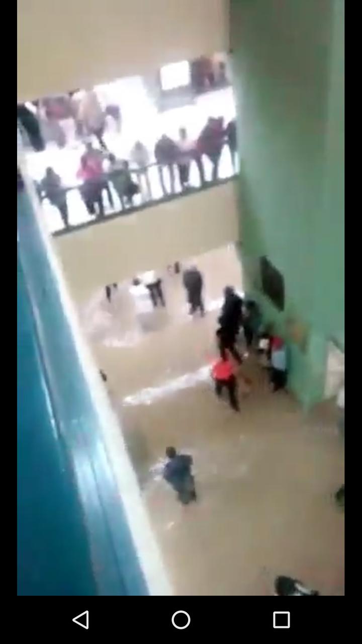 Sufre inundación clínica del IMSS en Saltillo
