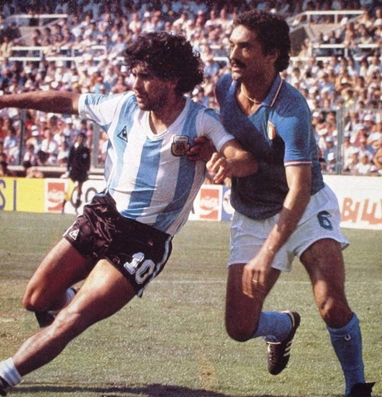Gentile y su marcaje sobre Diego: ‘El futbol no es parabailarinas’