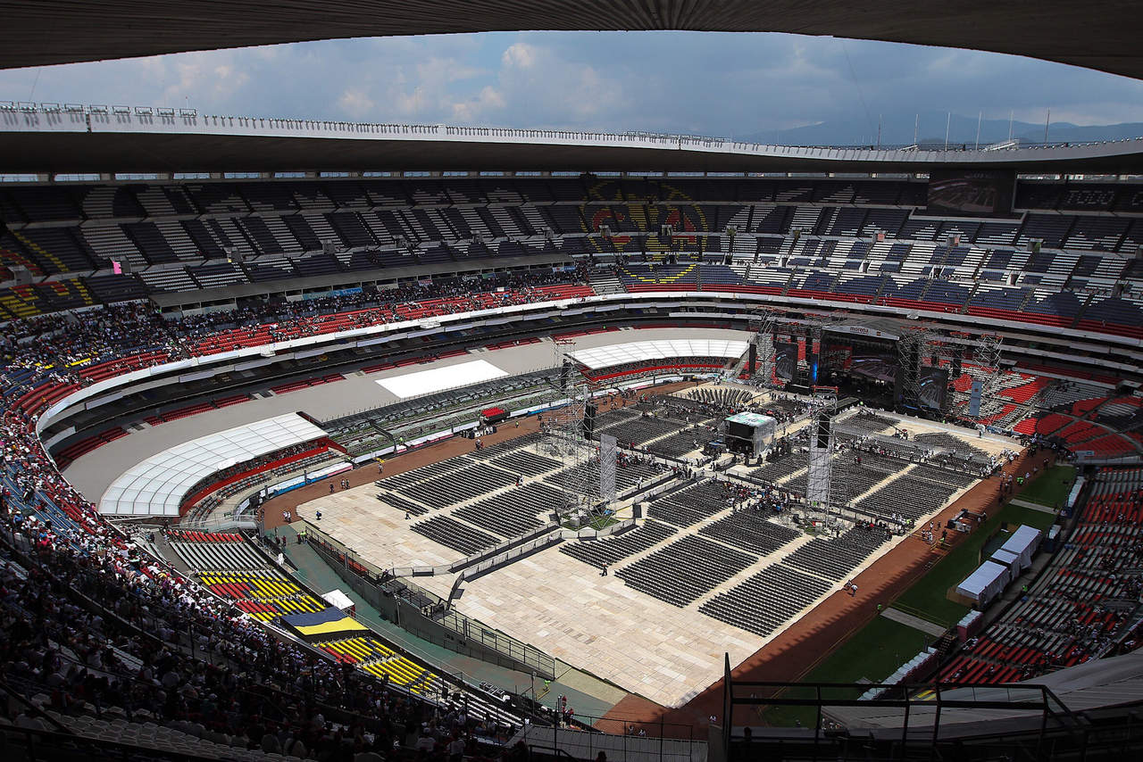 AMLOfest causa tránsito lento en inmediaciones del Estadio Azteca