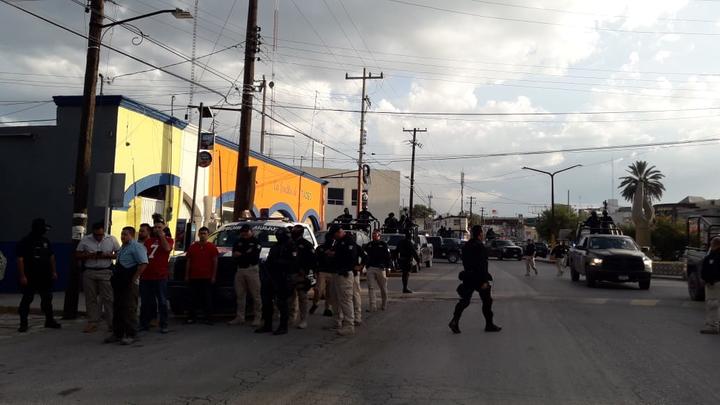 Conato de bronca entre Policía Municipal de Monclova y Fuerza Coahuila