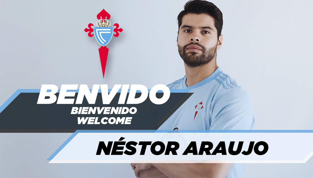 Néstor Araujo será presentado el viernes en Vigo