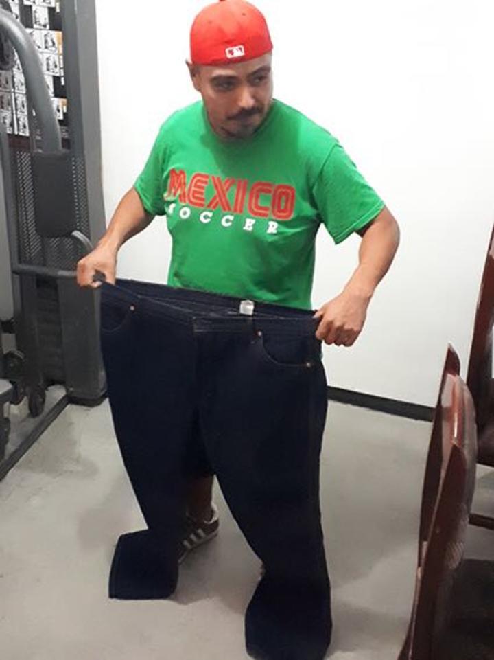 Hombre que pesaba 150 kilos baja 70 en Frontera