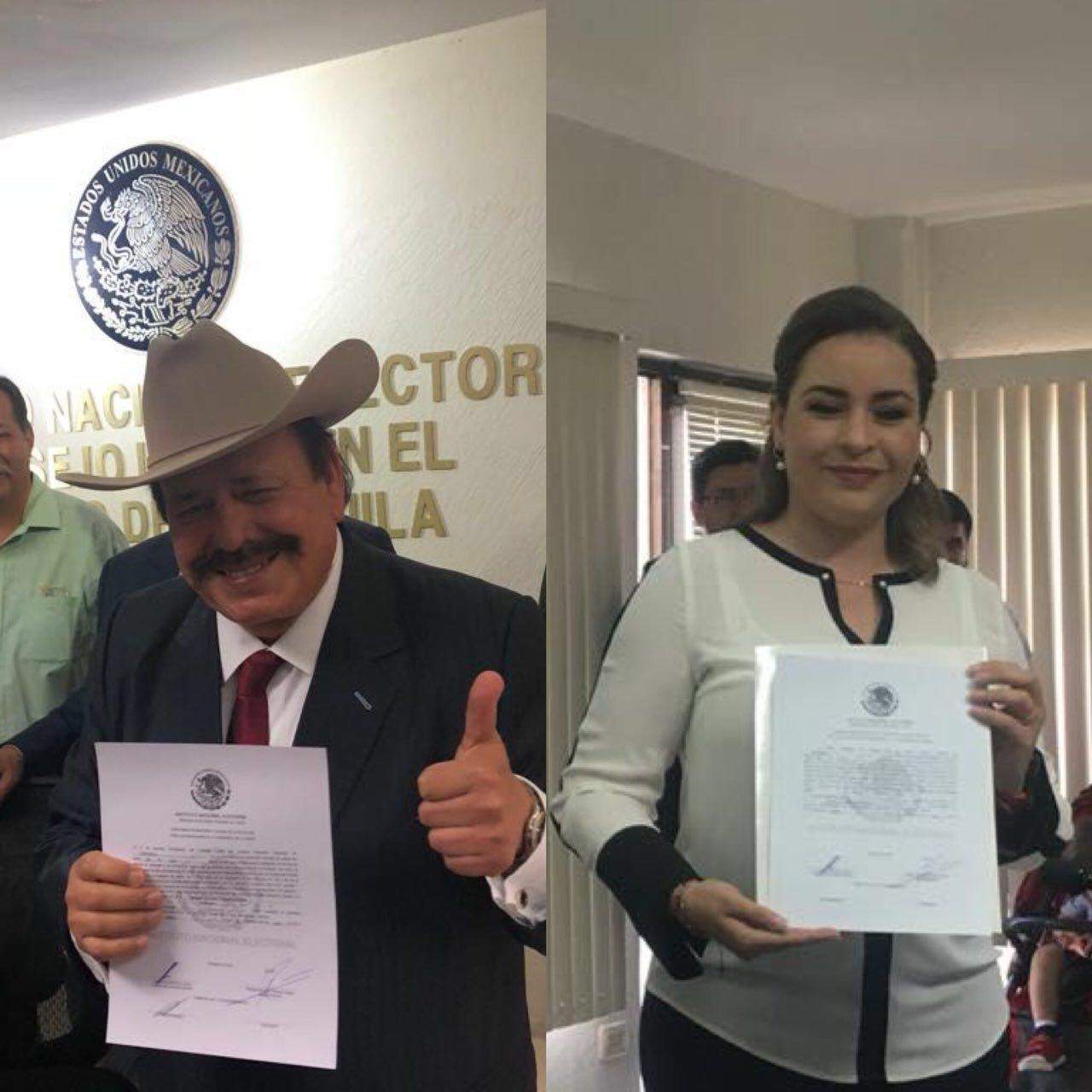 INE en Coahuila entrega constancias para senadores