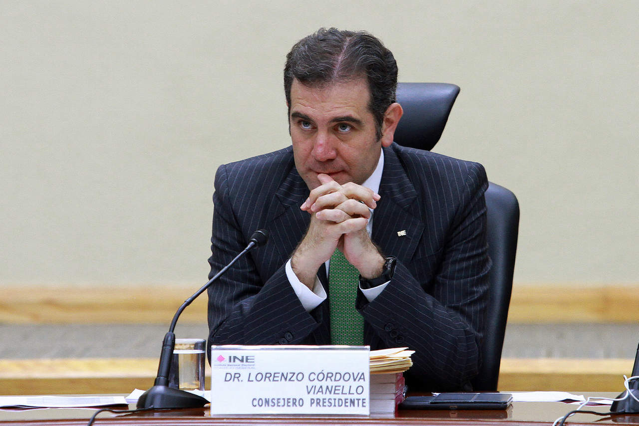 Lorenzo Córdova garantiza austeridad en presupuesto 2019 del INE