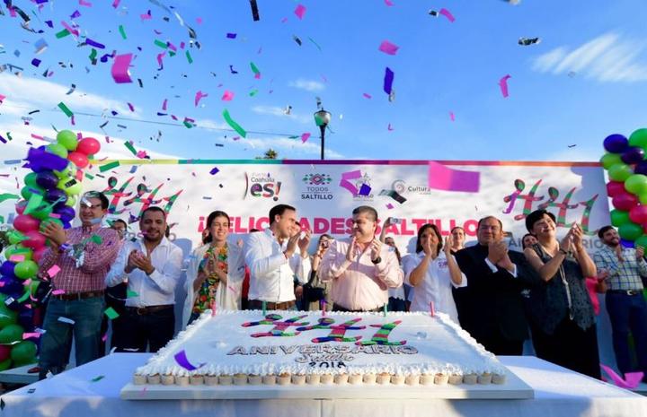 Celebra Saltillo 441 aniversario de su fundación