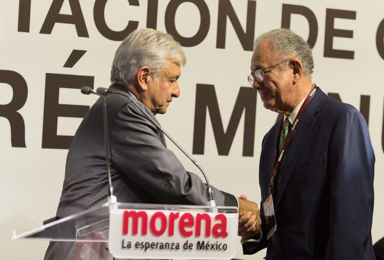 Jiménez Espriú, propuesto titular de SCT, anuncia seis designaciones