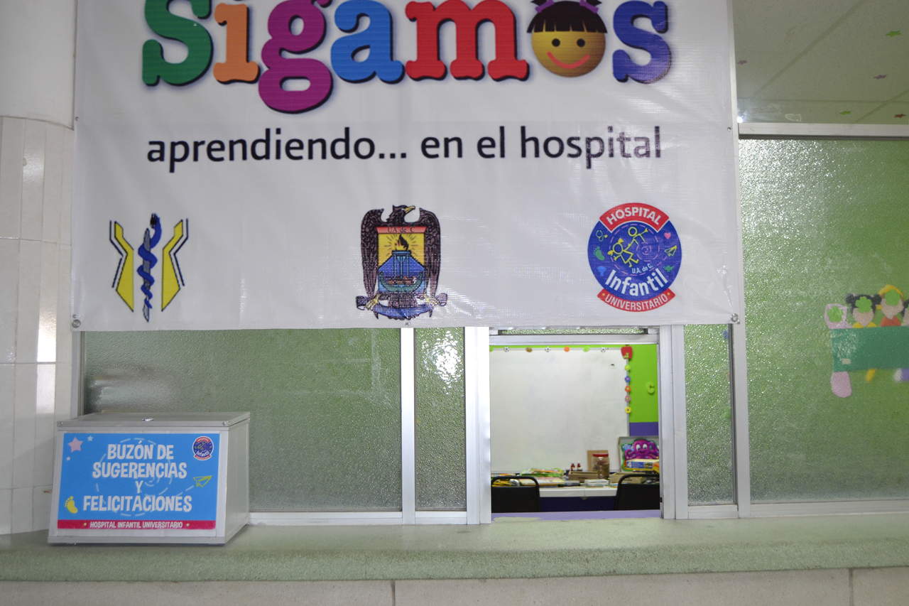 Inauguran Aula de Apoyo Escolar en el Hospital Infantil Universitario