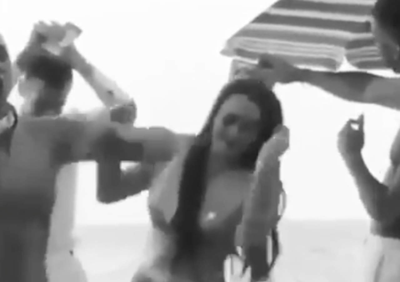 Lindsay Lohan se hace viral por extraño baile