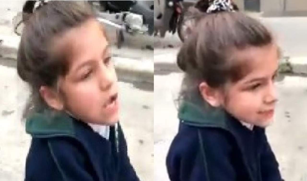 VIDEO: La niña que se hizo viral por la impuntualidad de sus padres