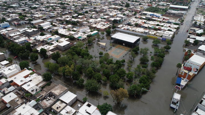 Lluvias dejan casi 100 mil afectados en Coahuila