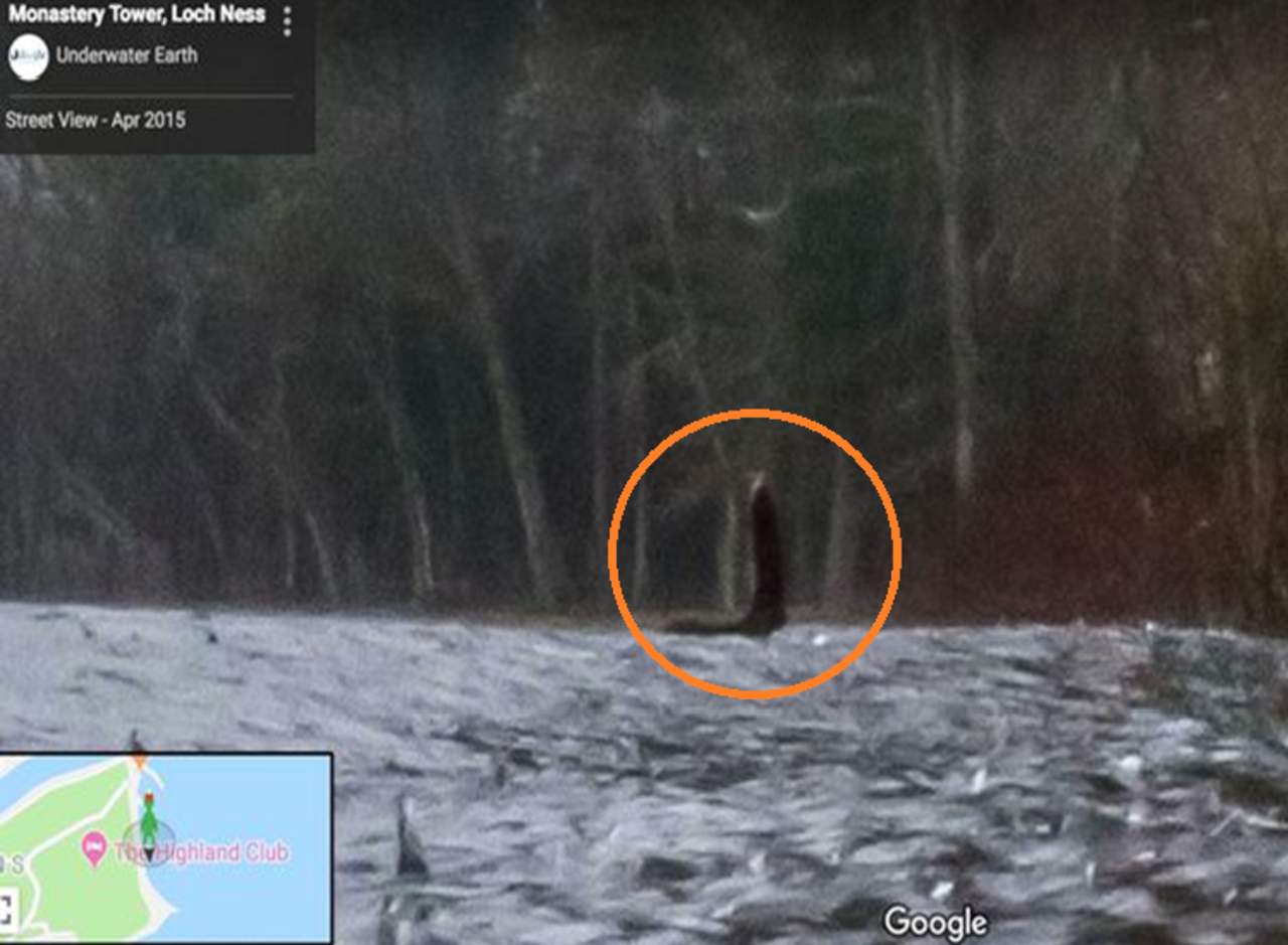 Cree encontrar al monstruo del lago Ness con Google Earth