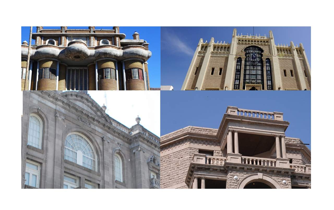 ¿De qué arquitecto son estos edificios históricos de Torreón?