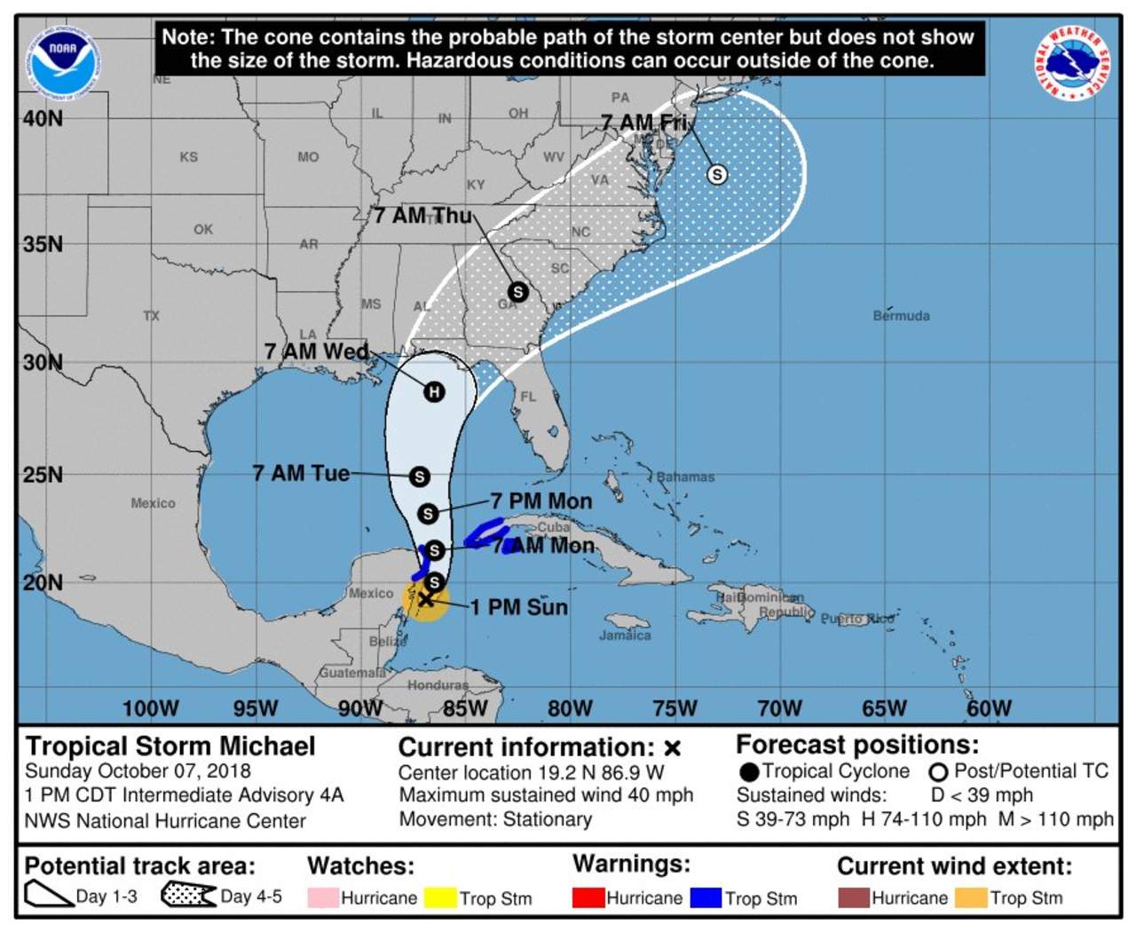 Por huracán Michael militares aplican Plan DN-III en Quintana Roo