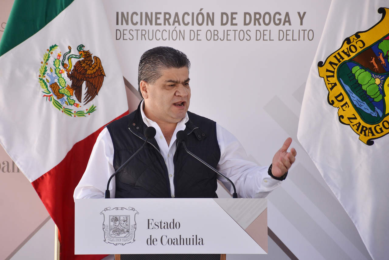 'No regresarán los casinos a Coahuila', asegura gobernador